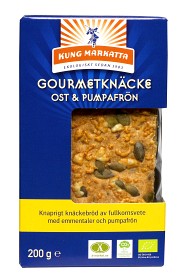 Bild på Kung Markatta Gourmetknäcke Ost & Pumpa 200 g