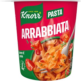 Bild på Knorr Arrabbiata Pasta Snack Pot 66g