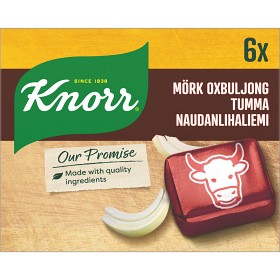 Bild på Knorr Buljongtärning Mörk Oxbuljong 6x10g