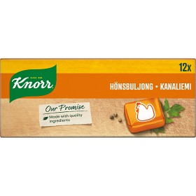 Bild på Knorr Buljongtärning Hönsbuljong 12x10g