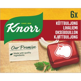 Bild på Knorr Buljongtärning Köttbuljong 6x10g