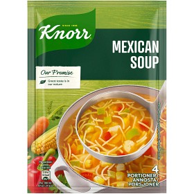 Bild på Knorr Mexicana Pulversoppa 4-portioner 64g