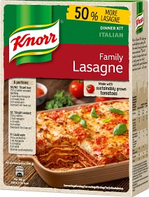 Bild på Knorr Middags-kit Familjepack Lasagne 6 p / 363 g