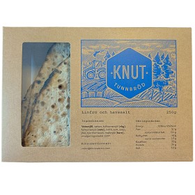 Bild på KNUT Tunnbröd Linfrö med Havssalt 250g