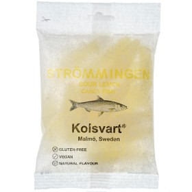 Bild på Kolsvart Sur Strömming Godisfiskar 120g