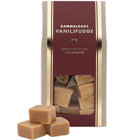 Bild på Konfektyrfabriken i Hälsingborg Gammaldags Vaniljfudge 175g
