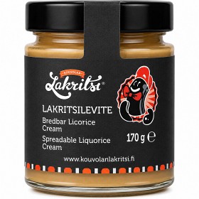 Bild på Kouvolan Lakritsi Bredbar Lakritskräm 170g