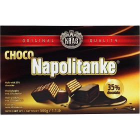 Bild på Kras Napolitanke Choklad Wafers 500g