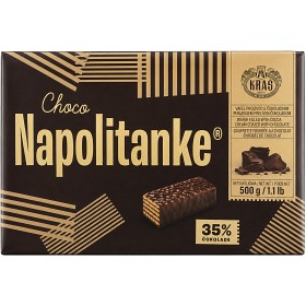 Bild på Kras Napolitanke Choklad Wafers 500g