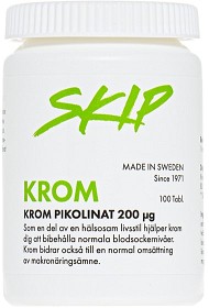 Bild på Skip Krom 100 tabletter