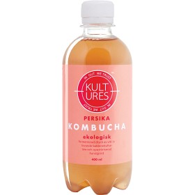 Bild på Kultures Kombucha Persika 400ml