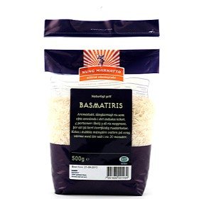 Bild på Kung Markatta alltid ekologiskt Ekologiskt Basmatiris Vitt EKO 500g