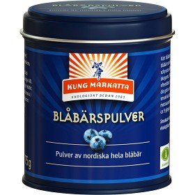 Bild på Kung Markatta Blåbärspulver 75g