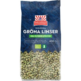Bild på Kung Markatta Ekologiska Gröna Linser 400g