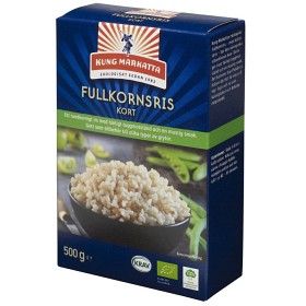 Bild på Kung Markatta Fullkornsris Kort KRAV 500g