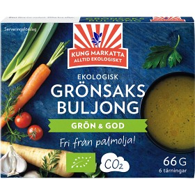 Bild på Kung Markatta Grönsaksbuljongtärningar 66g/3L