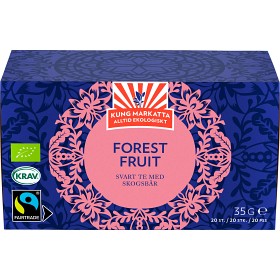 Bild på Kung Markatta Svart Te Forest Fruit 20 påsar