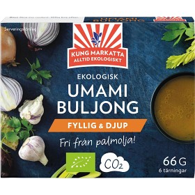 Bild på Kung Markatta Umamibuljongtärningar 66g/3L