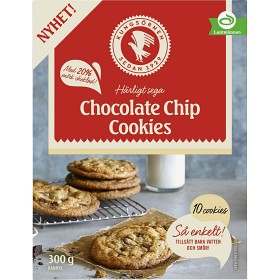 Bild på Kungsörnen Kakmix Chocolate Chip Cookies 300g