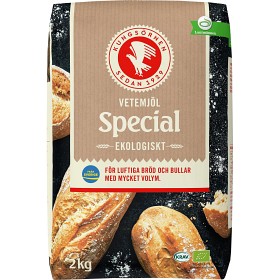 Bild på Kungsörnen Ekologiskt Vetemjöl Special 2kg