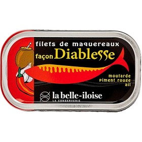 Bild på La Belle-Iloise Makrillfileér i Sås med Chili & Citron Diablesse 112,5g