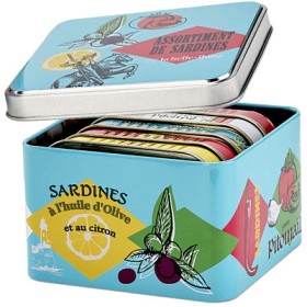 Bild på La Belle-Iloise Sardinbox Fem Smaker 5x115g