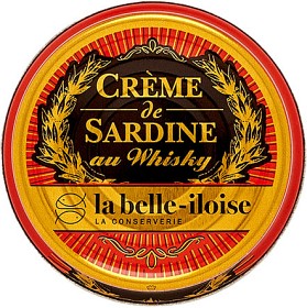 Bild på La Belle-Iloise Sardincrème med Whisky 60g