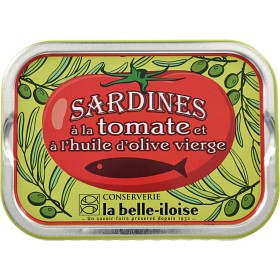 Bild på La Belle-Iloise Sardiner Tomatcoulis & Extra Jungfru Olivolja 115g