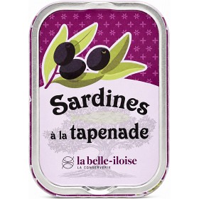Bild på La Belle-Iloise Sardiner med Olivtapenade & Extra Jungfruolivolja 115g