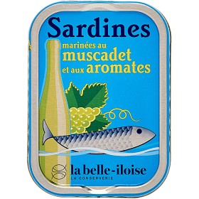 Bild på La Belle-Iloise Sardiner Muscadet Vin & Örtmarinad 115g