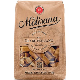 Bild på La Molisana Mezzi Rigatoni Fullkorn 500g