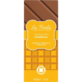 Bild på La Perla Mjölkchoklad med Gianduja 60g