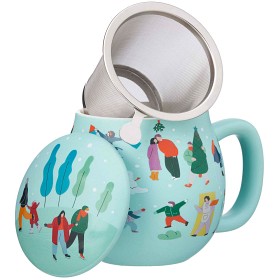 Bild på La Via del Tè Keramikmugg med Tesil Vinter