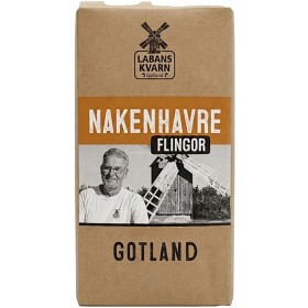 Bild på Labans Kvarn Nakenhavreflingor 750g