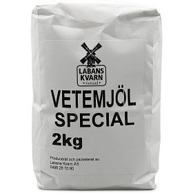 Bild på Labans Kvarn Vetemjöl Special 2kg