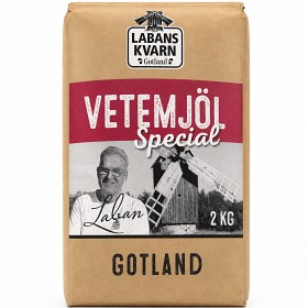 Bild på Labans Kvarn Vetemjöl Special 2kg