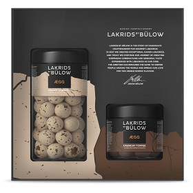 Bild på Lakrids by Bülow Ægg Black Box Regular/Small Crispy Caramel & Crunchy Toffee 420g