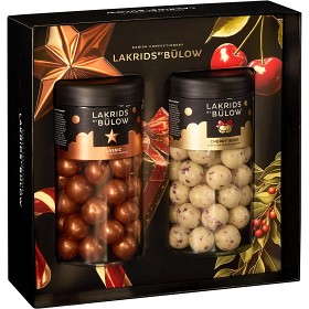 Bild på Lakrids by Bülow Black Box Classic Caramel & Cherry Sour 540g