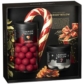 Bild på Lakrids by Bülow Black Box Crispy Raspberry & Small Frozen Mint 385g