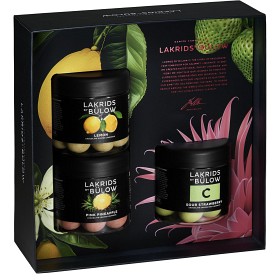 Bild på Lakrids by Bülow Black Box Summer Pink Pineapple, Lemon, Sour Strawberry 345g