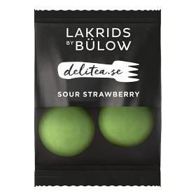 Bild på Lakrids by Bülow x Delitea Sour Strawberry Mini Smakprov 3g