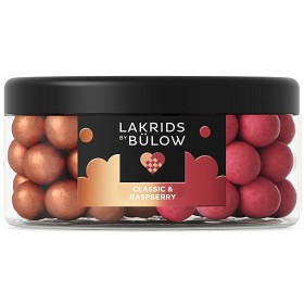 Bild på Lakrids by Bülow Mixed Classic Caramel & Crispy Raspberry Large 550g