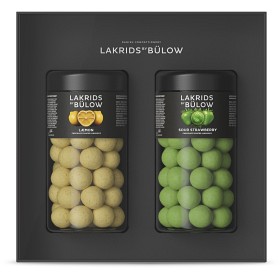Bild på Lakrids by Bülow Summer Black Box Regular/Regular Læmon & Sour Strawberry 590g