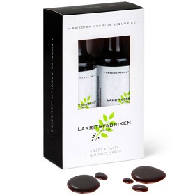 Bild på Lakritsfabriken Liquorice Syrup Sweet & Salty Gift Pack 200 ml