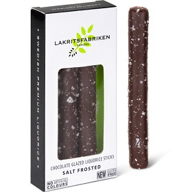 Bild på Lakritsfabriken Liquorice Sticks Dark Chocolate & Sea Salt 3 st