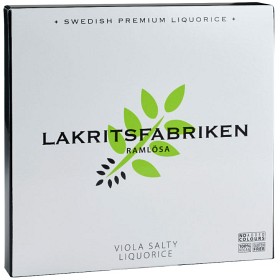 Bild på Lakritsfabriken Premium Liquorice Salty Viola 150g