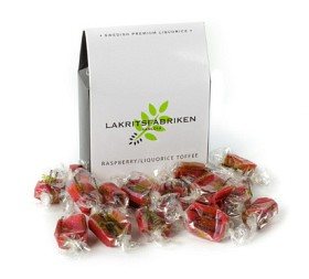 Bild på Lakritsfabriken Raspberry Liquorice Toffee