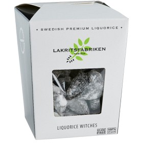 Bild på Lakritsfabriken Super Salty Liquorice Witches 150g