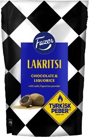 Bild på Lakritsi Choklad & Lakrits Turkisk Peppar 135 g