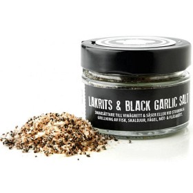 Bild på Lakritskocken Lakrits & Black Garlic Salt 75g